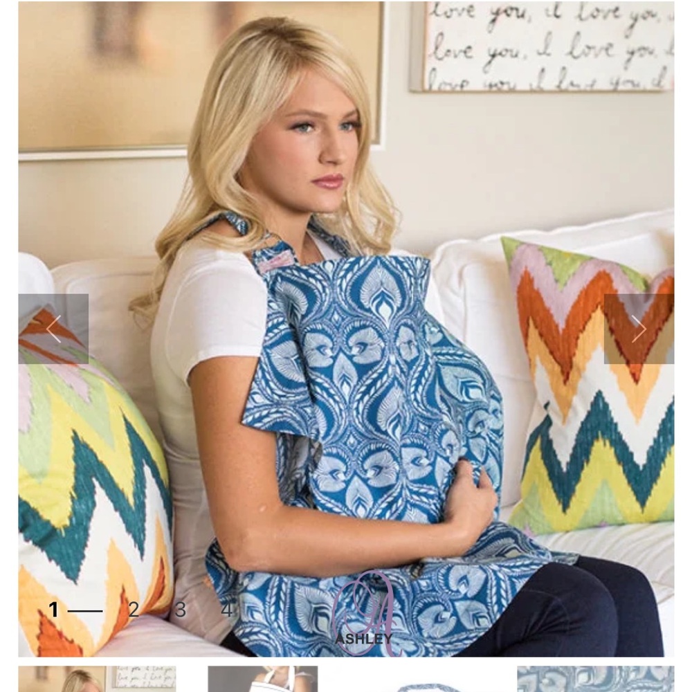 Udder covers nursing cover James style